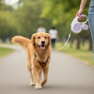 Laisse chien enrouleur | FlexiWalk - My premium dog