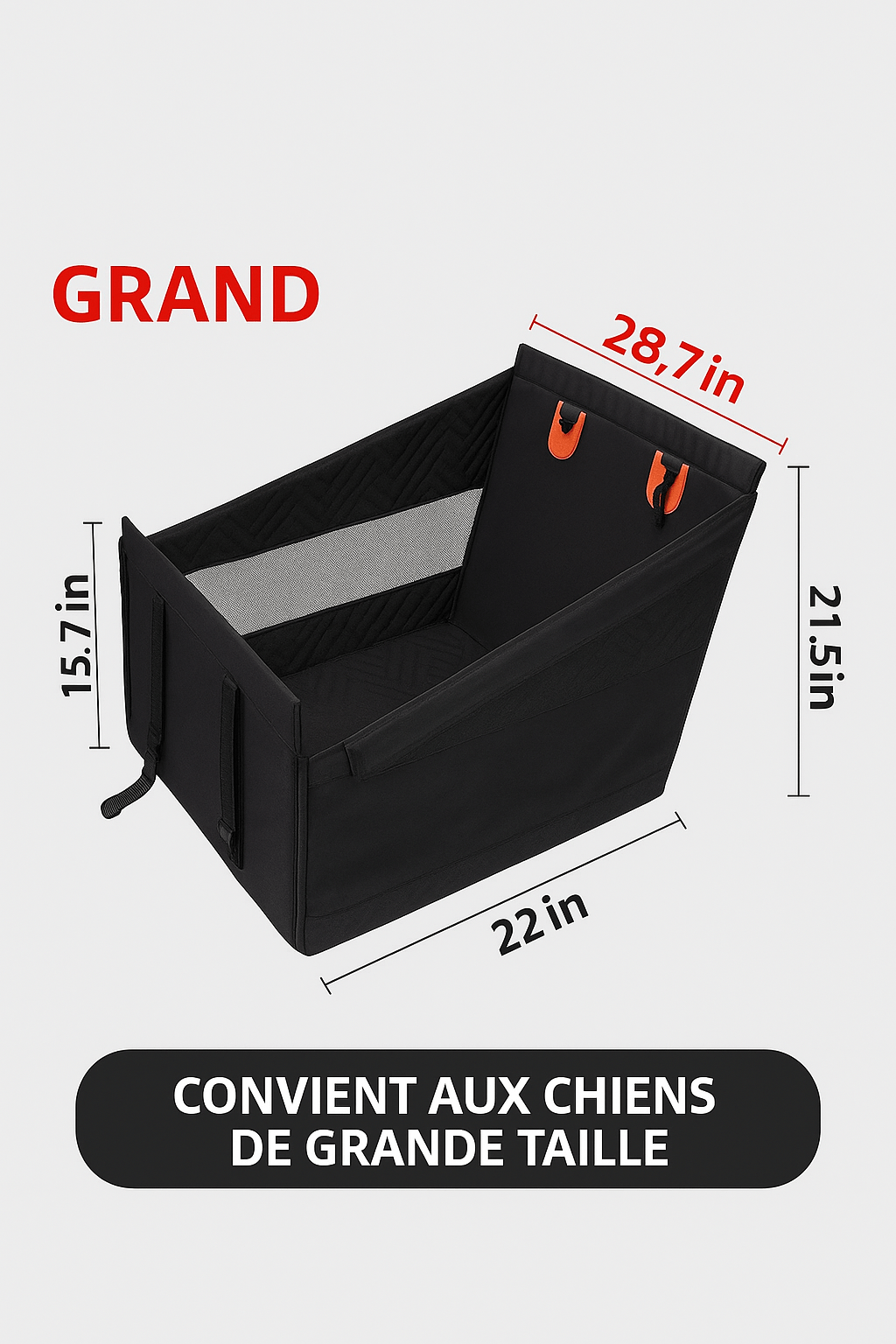 Siege auto pour chien | TravelSecure - My premium dog