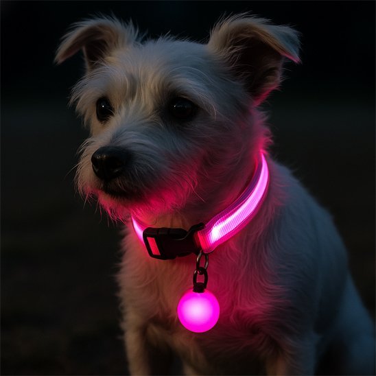Collier lumineux pour chien | NightSafe - My premium dog
