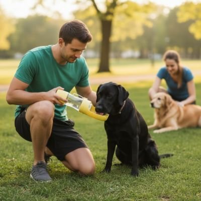 Gourde pour Chien | Portable & Pliable - My premium dog