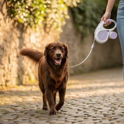 Laisse chien enrouleur | FlexiWalk - My premium dog