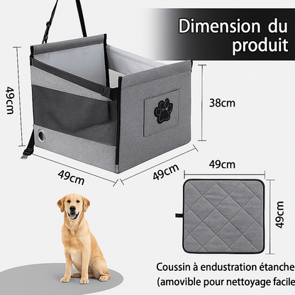 Siege auto pour chien | Securiride - My premium dog